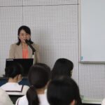 新潟第一中学校様にて講演をさせていただきました