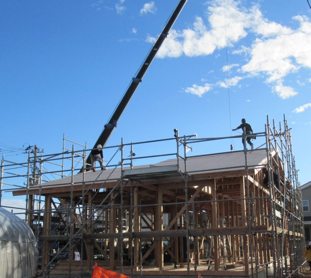 上棟しました！