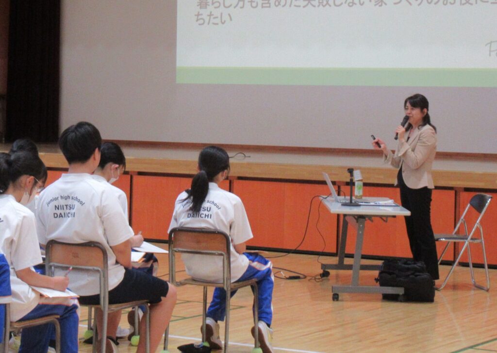 新津第一中学校様「好きを仕事（志事）にする理由」講演